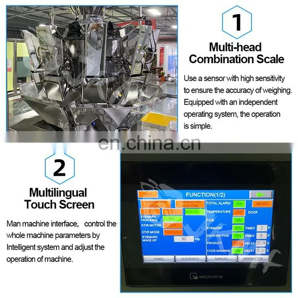 Automatic Vertical Multi-head Weigher Packing Machine for Popcorn Lollypop Packing Machine Balloon Packing Machine photo-2