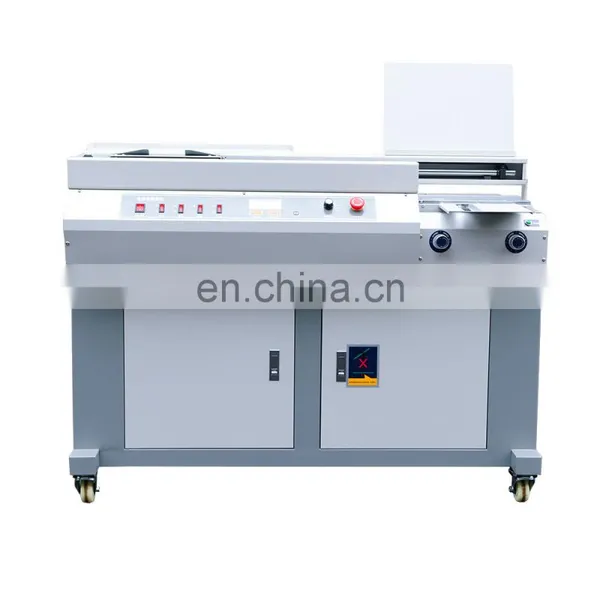 A4 Size Wireless Automatic 320mm Length Hot Melt Book Glue Binding Machine With 10-tooth Milling Cutter Book Binder photo-2