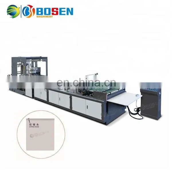 Fully Automatic PVC ZIPPER Bag Making Machine photo-4