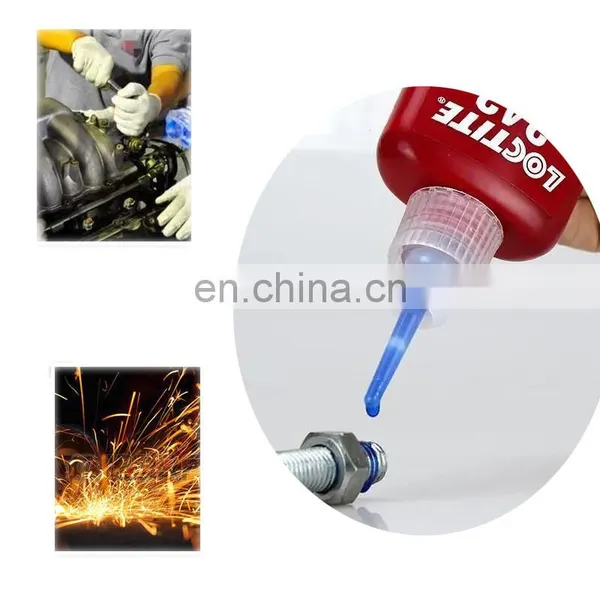 10ml Loctiter 243 222 242 272 Screw Glue 638 648 680 Cylinder Locking Adhesive 609 620 Thread Locker 262 263 270 271 277 290 photo-5