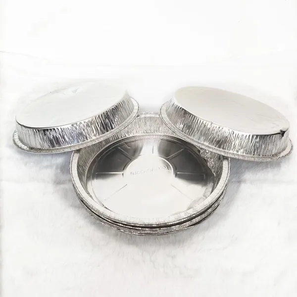 Disposable Aluminum Foil Food Container Bakewares for Food Packaging photo-2