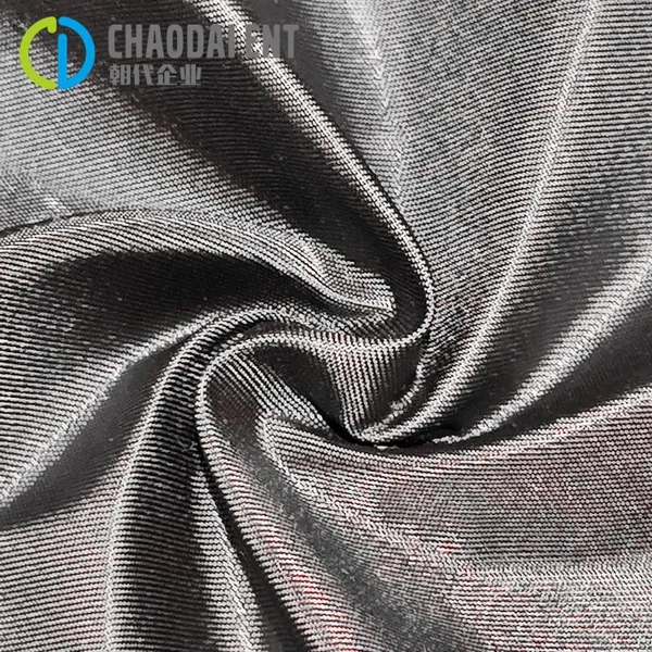 Twill GRS 70D*200D Woven PU Coated 120gsm 100% Recycled Nylon Fabric for Jackets Bags and Handbags