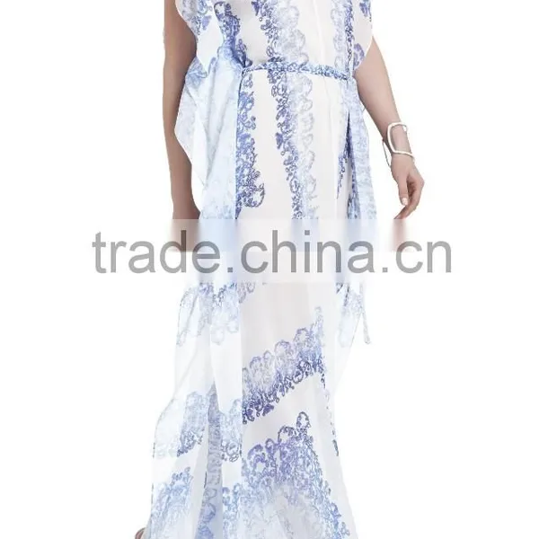2015 Customized Summer Plus Size Lady Long Dress photo-4