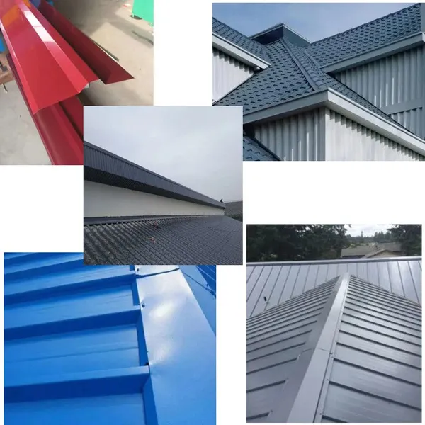 Hot Sale Automatic Galvanized Tile Ridge Machine Steel Ridge Making Machine photo-5
