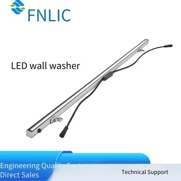 Led Soft Light Wall Washer Lamp, Wall Washer Lamp Without Grainy Feeling, 18 - 48w, 48w Soft Light Ground - Buried Lamp Without Grainy Feeling photo-2