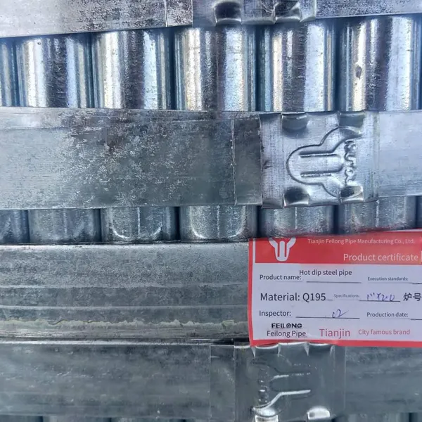 Feilong Niutou Brand 4-inch * 4.0 Hot-dip Galvanized Pipes, Niutou Brand 4-inch * 4.5 Hot-dip Galvanized Pipes photo-2