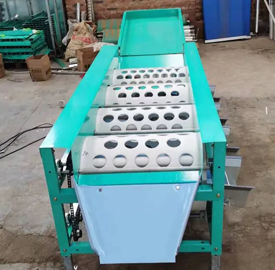 Easy Operation Barrel Stage Type Machine Persimmon Fruit Selection Machine Onion Screening Machine