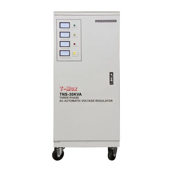 30kVA 60kVA 100kVA Three Phase 380V AC Automatic Voltage Stabilizer for Industrial Equipment photo-2