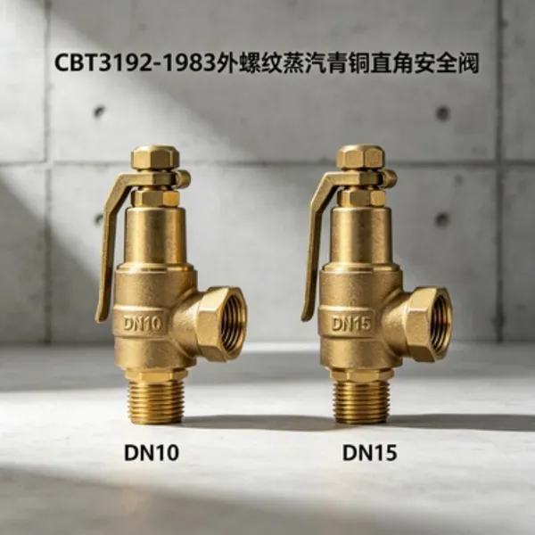Small Size Marine Bronze Safety Valve DN10 DN15 for Vessel Steam Pipeline photo-5