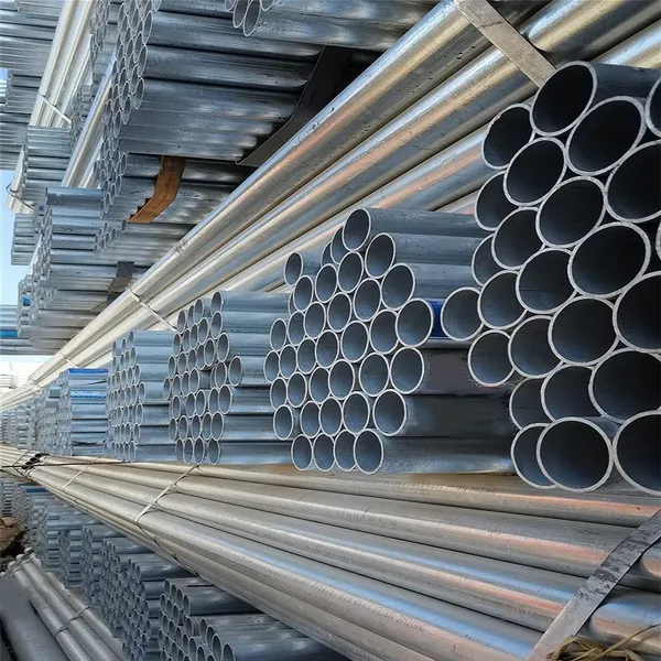 Anti-corrosion Hot-dip Galvanized Round Steel Pipe With Cutting Service for Greenhouse Steel Structures photo-2
