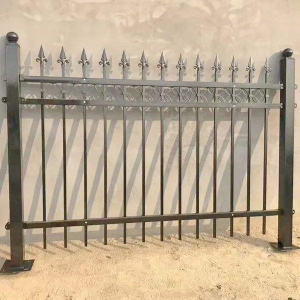 Zinc Steel Fencing for Agricultural Livestock Enclosures, 1.2m Tall, 4-Rail, Smooth Top Bar photo-3