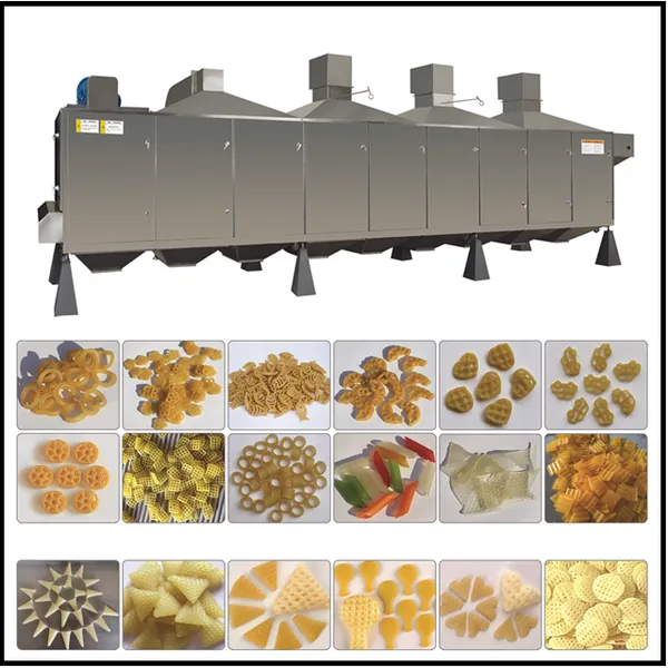 Jinan DG Salanty Pipe 3d 2d Snacks Pellets Food Extruding Machines Production Line Manufacturing Plant photo-5