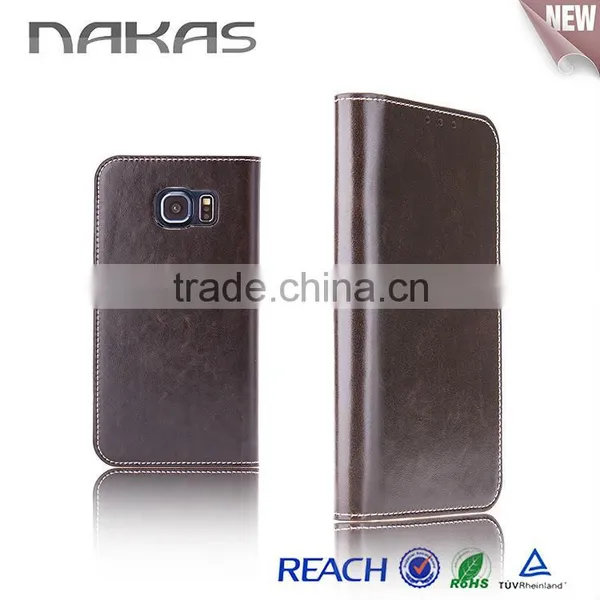 Gangzhou Nakas Wholesale Leather Case for Samsung s6 photo-6