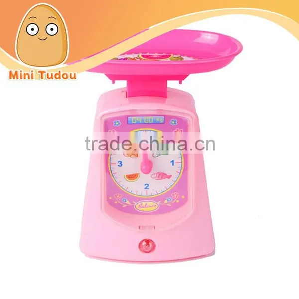 China Manufacturer Kids Play House Furniture Toys Mini Electronic Scales