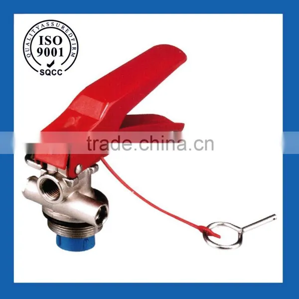 High quality brass fire valve use for powder fire extinguisher