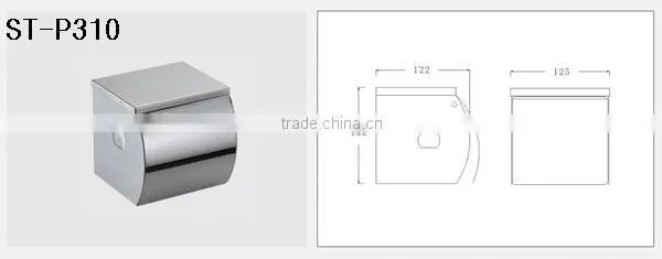 In-stock Factory Luxury Bathroom Wall Mounted Stainless Steel Waterproof Toilet Paper Holder photo-5