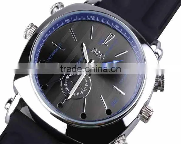 OEM Factory Fashionable Waterproof 100% 32gb Hidden Watch Camera, Sport Mini DV, Security Watch Webcam Wit HIR Night Vision photo-6