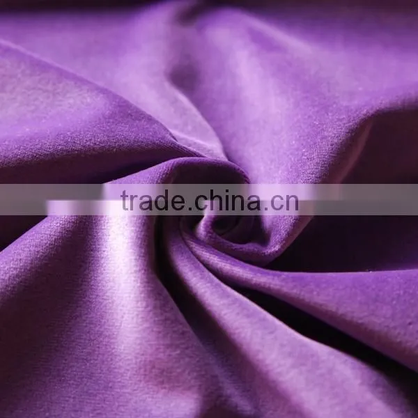 Modern Polyester Tricot Velvet Dining Chair Fleece Fabric For Restaurant And Upholstery photo-4