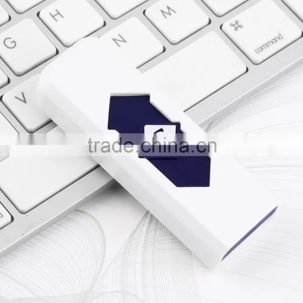 No Gas USB Electronic Rechargeable Battery Flameless Cigarette Lighter photo-3