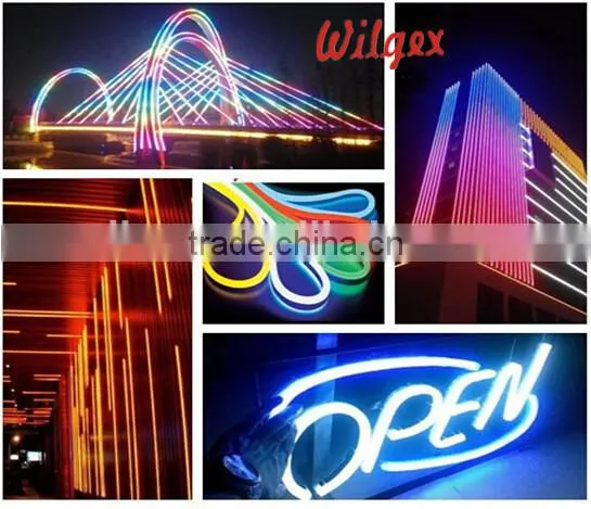 CE&RoHS ApprovedSMD5050 Flexible LED Neon Rope Light photo-5