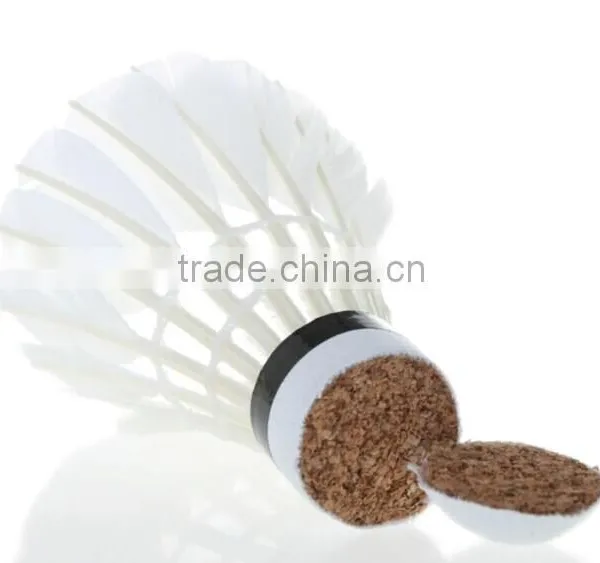 Training Head Cheap Aeroplane Shuttlecock Goose Feather Badminton photo-3