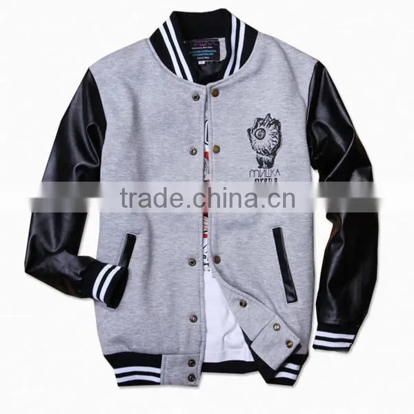 Varsity Jacket,custom Leather Sleeves Varsity Jacket/fashionwear Design Varsity Jacket photo-2