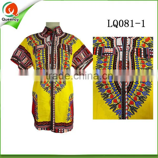 2016 Traditional GIRL African Fashion Design Print Dashiki t Shirt Dress African Women Dress photo-2