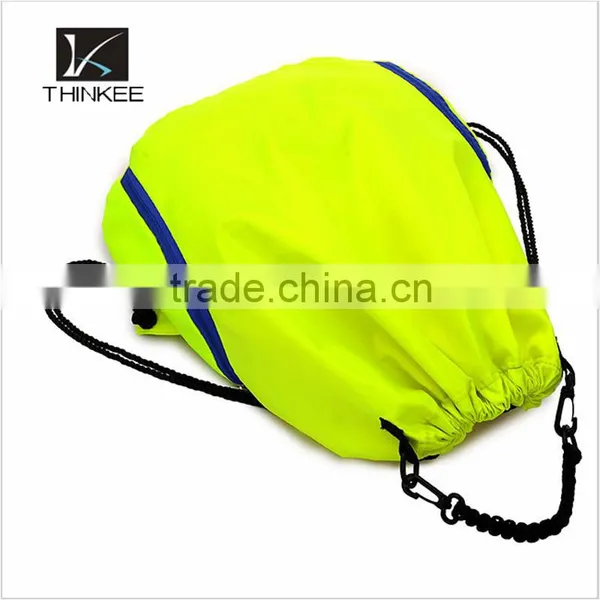Drawstring Bag Solid Oxford Nylon Outdoor Sports Drawstring Bag photo-2