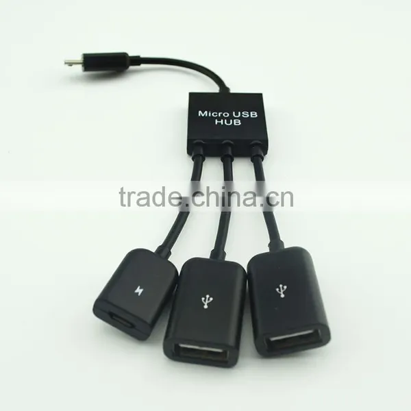 Manufacture Price M-f Otg Hub Usb Cable 3 in 1 for Keyboard photo-6