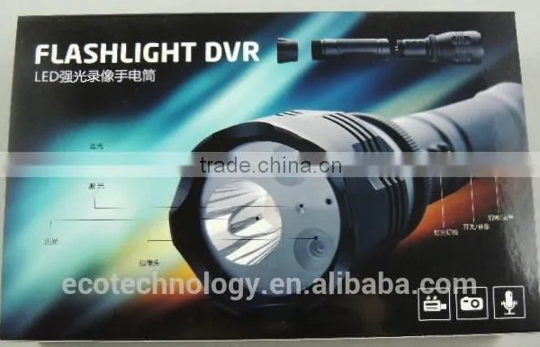 Laser Flashlight DVR Camera With LED Laser for Police Security photo-4