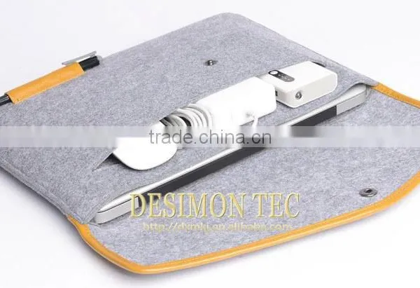 2015 Hot New Product China Supplier Felt Tablet Case for Lenovo A5000 Fashion Case for Women Multifunction photo-2