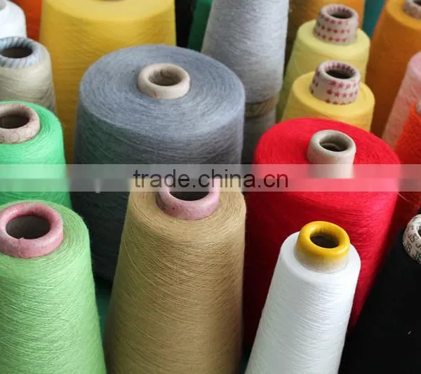 Dope Dyed Polyester Yarn for Weaving and Knitting photo-2