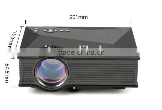 Multimedia 1200 Lumens WiFi Wireless Portable LCD LED Home Theater Projector Support 1080P With IR/USB/SD/HDMI/VGA photo-3
