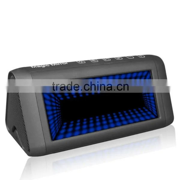 Hot Sale Unique Magic Mirror 3D LED Bluetooth Speaker photo-2