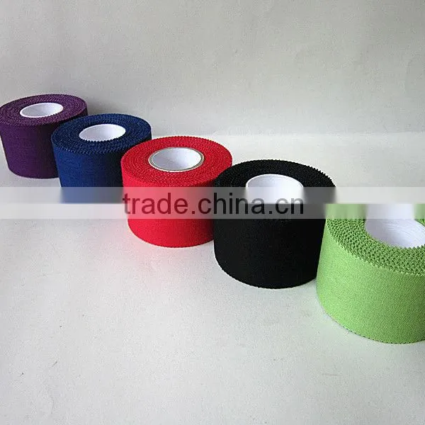 (T)colored Zinc Oxide Non Elastic Adhesive Sports Athletic Tape