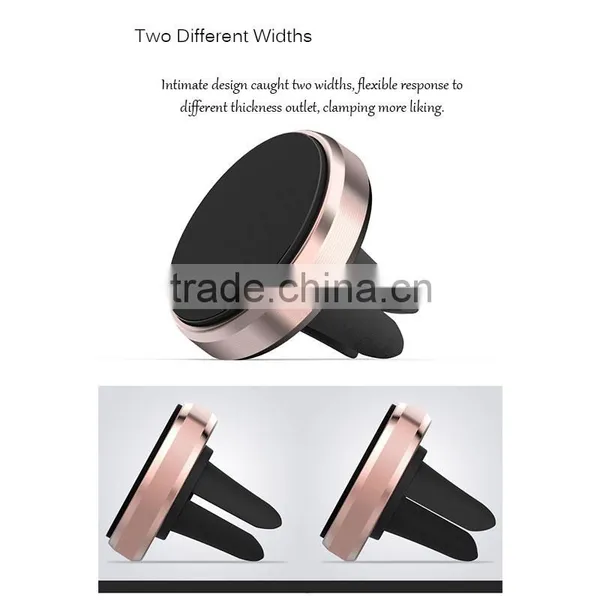 Veister Universal Portable China Wholesale Strong Reliable Magnet Car Vent Mobile Phone Holder Compatible With All Phones photo-4