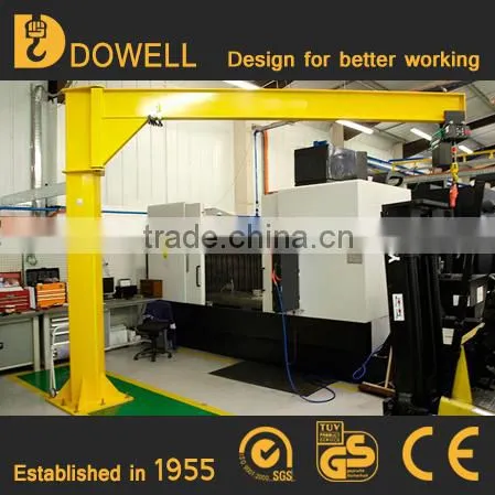 3 Ton Jib Crane With Electric Hoist, Floor Mounted Jib Cranes photo-6
