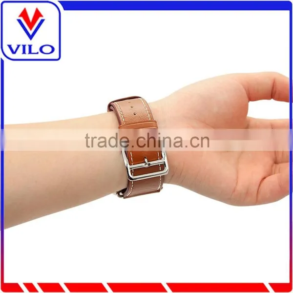 Genuine Leather Single Tour Bracelet Leather Band Strap For Apple Watch 38mm 42mm photo-6