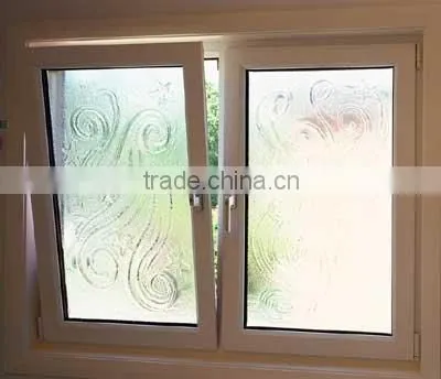 Wood Color Frame Modern House Tilt and Turn Window for Sale photo-3
