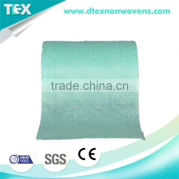 Spunlace Nonwoven 10% Viscose 90% Polyester Cleanroom Wipes photo-6