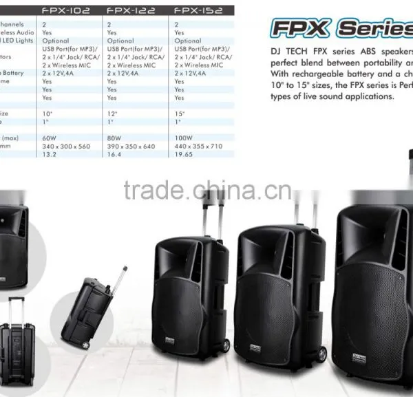Loud Speaker Portable Hifi Bass Speaker Multifunction Trolley Live Speaker System photo-4
