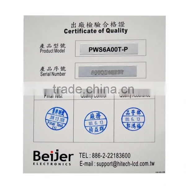 PWS6A00T-P Cheap Hitech Beijer 640*480 TFT 10.4" Hmi Touch Screen photo-3