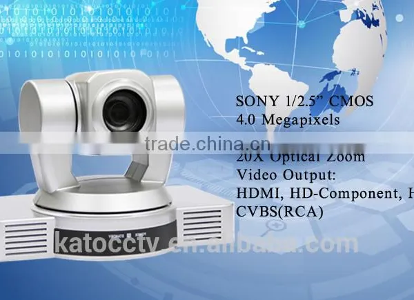 HD SDI Digital Video Broadcasting Camera With Remote Control photo-3