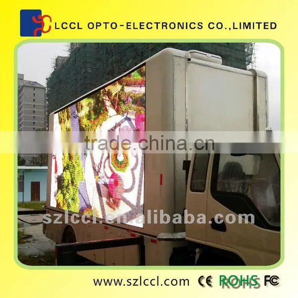 Truck Mounted LED Display P10 Truck Mobile LED Display Digital Billboard