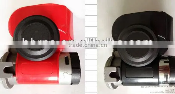 Single Pipe With Air Pump Red Color Music Air Horn photo-5