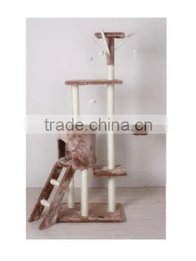 Cat Tree Condo Furniture Scratching Post Pet Cat Kitten House High Quality photo-5