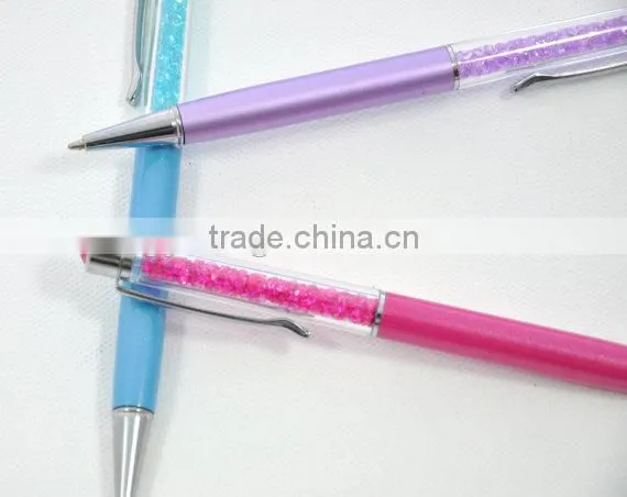 Your Own Logo Custom Printed Crystal Pen photo-2
