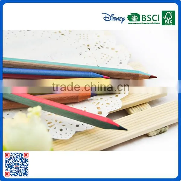 High Quality OEM Natural Wooden Pencil Without Eraser for Gift photo-2