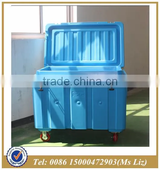 310L Plastic PE Dry Ice Container, Dry Ice Insulated Container for Ice Cooling photo-3