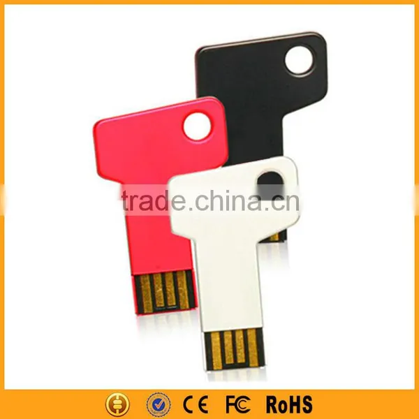 Metal Black Colloidal Key USB Flash Drive 16GB Key Chain photo-2